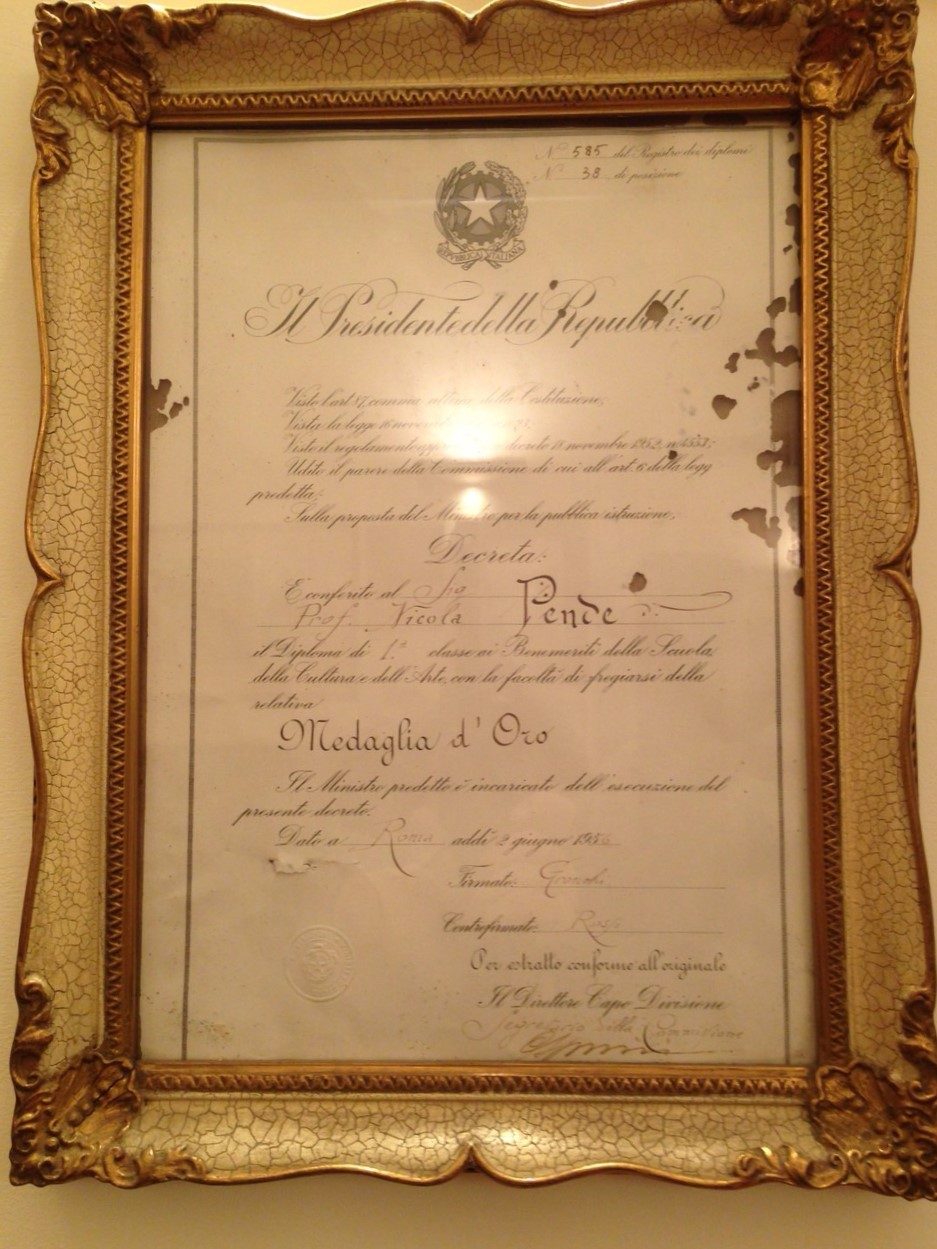 Nicola Pende's awards (7).jpg